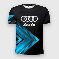 Футболка спортивная мужская Audi Sport, цвет: 3D-принт