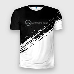 Футболка спортивная мужская Mercedes-Benz - Разделение, цвет: 3D-принт