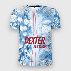 Футболка спортивная мужская Декстер: новый сезон - новая кровь, цвет: 3D-принт