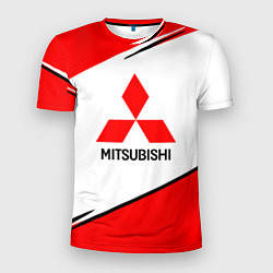 Мужская спорт-футболка Mitsubishi Logo Geometry