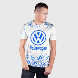 Футболка спортивная мужская Volkswagen фольксваген, цвет: 3D-принт — фото 2