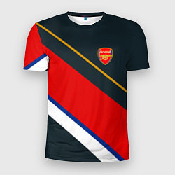 Футболка спортивная мужская Arsenal арсенал football, цвет: 3D-принт