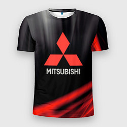 Футболка спортивная мужская Mitsubishi митсубиси sport, цвет: 3D-принт