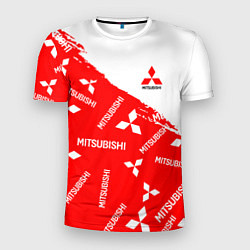 Мужская спорт-футболка Mitsubishi Паттерн