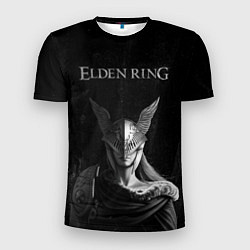 Футболка спортивная мужская ELDEN RING FEARLESS B&W, цвет: 3D-принт