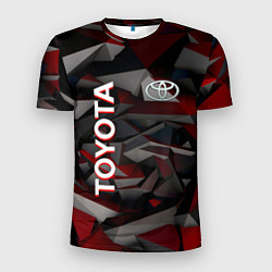 Мужская спорт-футболка Toyota тойота abstraction