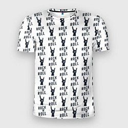 Мужская спорт-футболка Рок-н-ролл сила