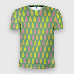 Мужская спорт-футболка Шествие ананасов