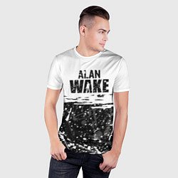 Футболка спортивная мужская Alan Wake Алан Уэйк, цвет: 3D-принт — фото 2