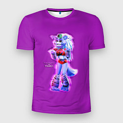 Футболка спортивная мужская Five Nights at Freddys: Security Breach Волчица Ро, цвет: 3D-принт