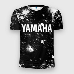 Футболка спортивная мужская YAMAHA - БРЫЗГИ, цвет: 3D-принт