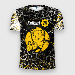 Футболка спортивная мужская Fallout 76 bethesda, цвет: 3D-принт
