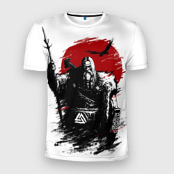 Мужская спорт-футболка Бог викингов следит за тобой
