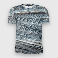 Мужская спорт-футболка Текстура скалы Mountain Stone