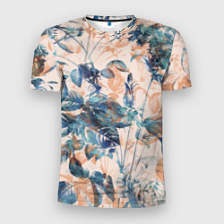 Мужская спорт-футболка Цветы Воздушный Букет