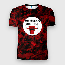 Мужская спорт-футболка CHICAGO BULLS ЧИКАГО БУЛЛС NBA