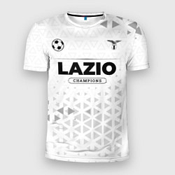 Футболка спортивная мужская Lazio Champions Униформа, цвет: 3D-принт