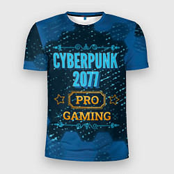 Футболка спортивная мужская Игра Cyberpunk 2077: PRO Gaming, цвет: 3D-принт