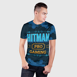 Футболка спортивная мужская Игра Hitman: PRO Gaming, цвет: 3D-принт — фото 2