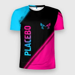 Мужская спорт-футболка Placebo Neon Gradient