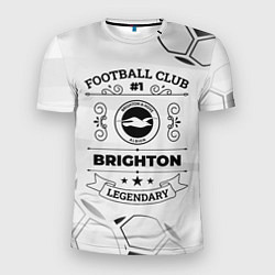 Футболка спортивная мужская Brighton Football Club Number 1 Legendary, цвет: 3D-принт
