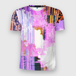 Футболка спортивная мужская Glitch art Fashion trend, цвет: 3D-принт