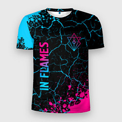 Мужская спорт-футболка In Flames Neon Gradient