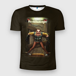 Футболка спортивная мужская Привет сосед игра, цвет: 3D-принт