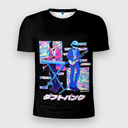 Мужская спорт-футболка Daft punk ufo