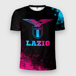 Футболка спортивная мужская Lazio - neon gradient, цвет: 3D-принт