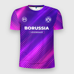 Футболка спортивная мужская Borussia legendary sport grunge, цвет: 3D-принт