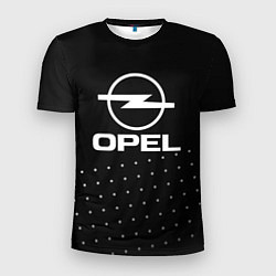 Футболка спортивная мужская Opel Абстракция кружочки, цвет: 3D-принт
