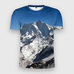 Мужская спорт-футболка Канченджанга, Гималаи, 8 586 м