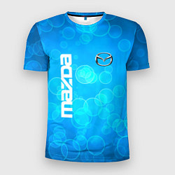 Мужская спорт-футболка Mazda - абстракция кружки