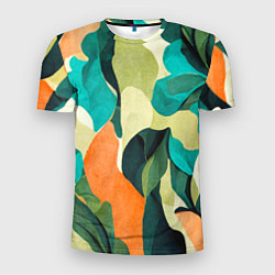 Мужская спорт-футболка Multicoloured camouflage