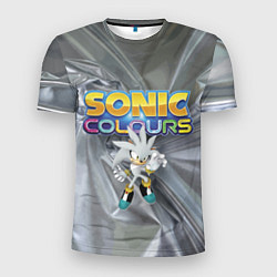 Футболка спортивная мужская Silver Hedgehog - Sonic - Video Game, цвет: 3D-принт