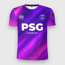 Мужская спорт-футболка PSG legendary sport grunge