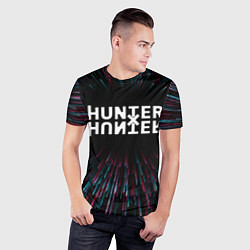 Футболка спортивная мужская Hunter x Hunter infinity, цвет: 3D-принт — фото 2