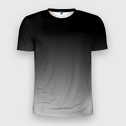 Мужская спорт-футболка Серый градиент