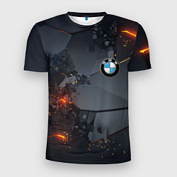 Мужская спорт-футболка BMW explosion