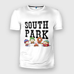 Футболка спортивная мужская South park кострёр, цвет: 3D-принт