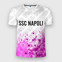 Футболка спортивная мужская Napoli pro football: символ сверху, цвет: 3D-принт
