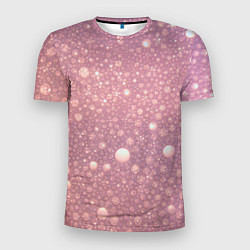 Мужская спорт-футболка Pink bubbles