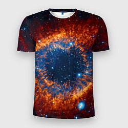 Мужская спорт-футболка Космическое галактическое око