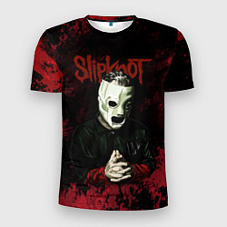 Футболка спортивная мужская Slipknot dark art, цвет: 3D-принт