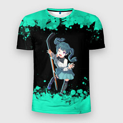 Мужская спорт-футболка Аяка Мидзусава - Пураоре гордость оранжевых