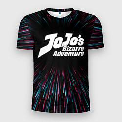 Футболка спортивная мужская JoJo Bizarre Adventure infinity, цвет: 3D-принт