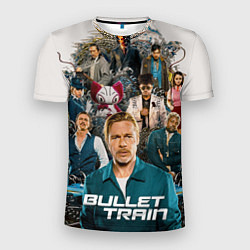 Мужская спорт-футболка Bullet train