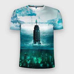 Мужская спорт-футболка Биошoк