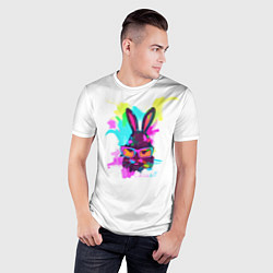 Футболка спортивная мужская Rabbit casuall, цвет: 3D-принт — фото 2